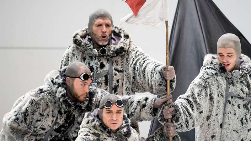 South Pole, foto Wilfried Hösl/ Bayerische Staatsoper