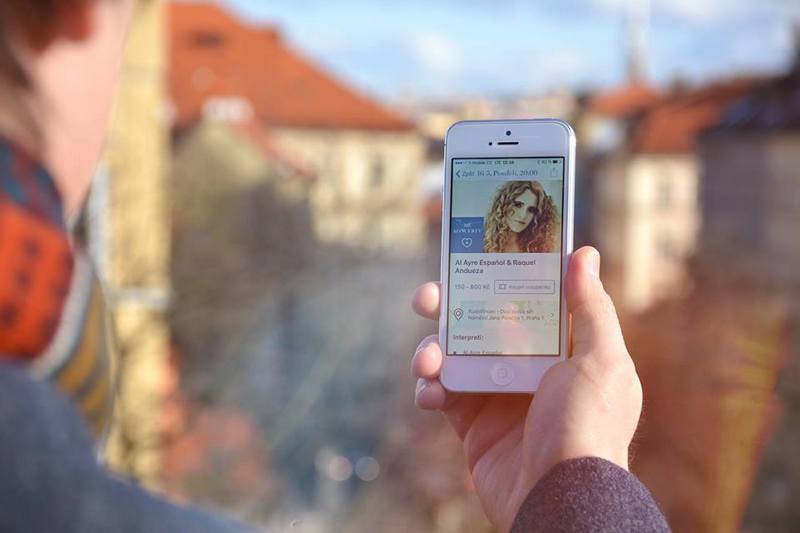 Aplikace pražského jara na app.festival.cz