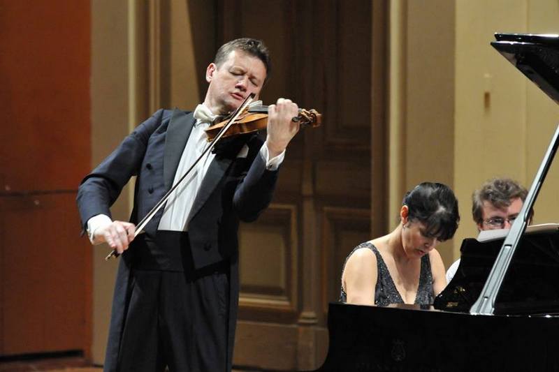 Ivan Ženatý a Sandra Shapiro, foto Zdeněk Chrapek/Pražské jaro