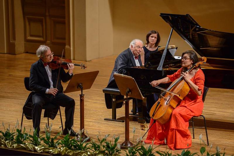 Čeněk Pavlík, Ivan Klánský a Michaela Fukačová, foto Ivan Malý/Pražské jaro