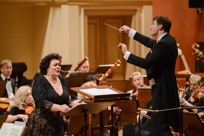 Violeta Urmana a Modestas Pitrénas, foto Ivan Malý/Pražské jaro