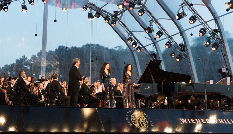 Vídeňská filharmonie v Schönbrunnu, foto Terry Linke