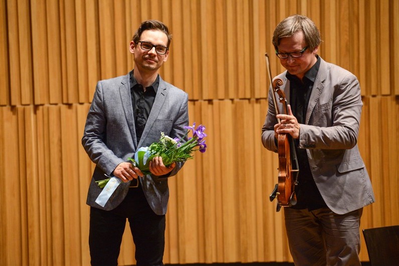 Miroslav Srnka a David Danel, foto Ivany Malý/Pražské jaro