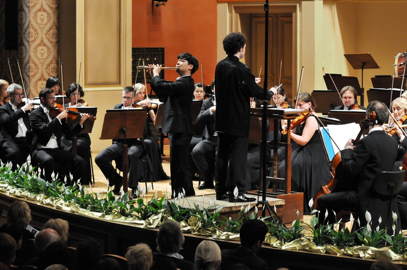 Yubeen Kim a Jiří Rožeň, foto Zdeněk Chrapek/Pražské jaro