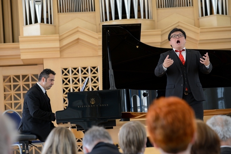 Hui Jin a Aram Arakeljan, foto Ivan Malý/Pražské jaro