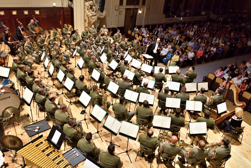 Ústřední hudba Armády České republiky, foto Petr Dyrc