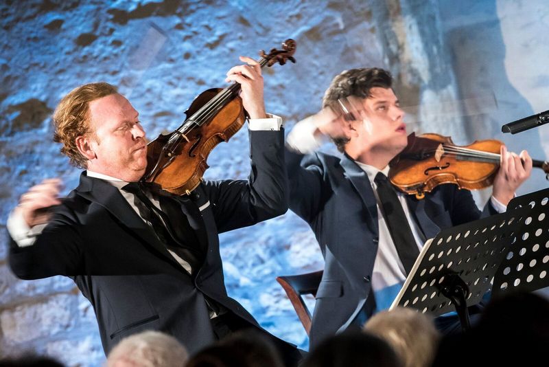 Daniel Hope a Jan Mráček, foto Petra Hajská