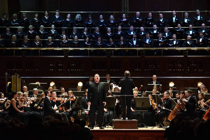 Bryn Terfel, Pražský filharmonický sbor a PKF - Prague Philharmonia, foto Petr Dyrc