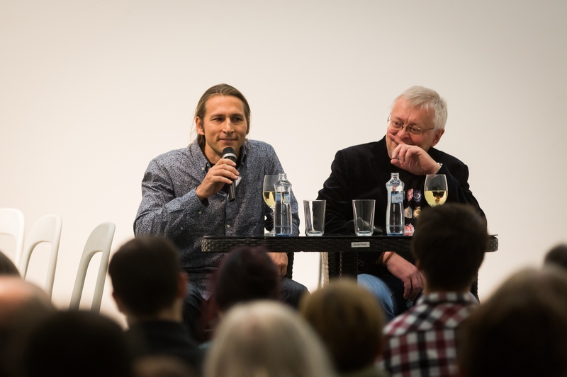Miloš Orson Štědroň a Pavel Kosatík, foto Morris Media