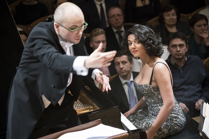 Ondřej Vrabec a Katia Buniatišvili, foto Petra Hajská