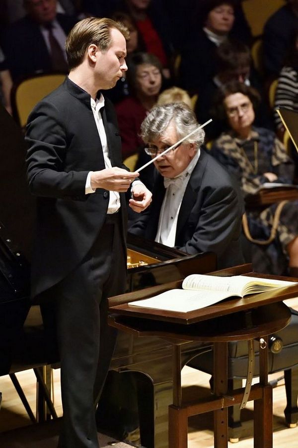 Pietari Inkinen a Eugen Indjic, foto Petr Dyrc