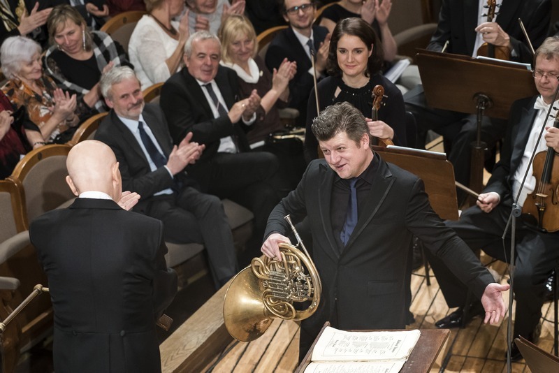 Jiří Bělohlávek a Radek Baborák, foto Petra Hajská