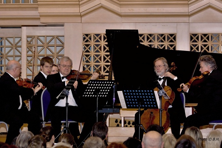 Stamicovo kvarteto a Marek Kozák, foto Blanka Havlíčková