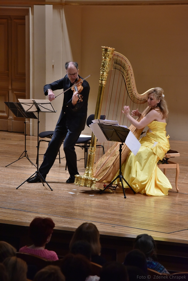 Florian Donderer a Jana Boušková, foto Zdeněk Chrapek