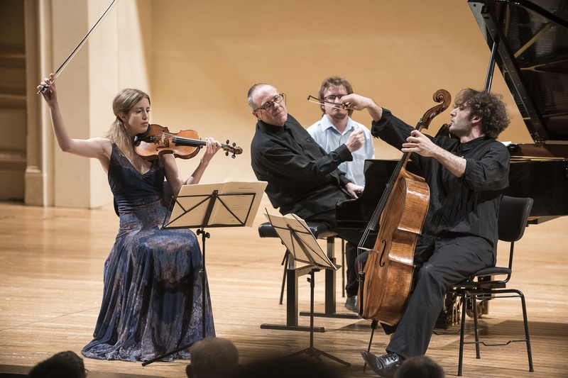 Vilde Frang, Alexander Lonquich a Nicolas Altstaedt, foto Petra Hajská