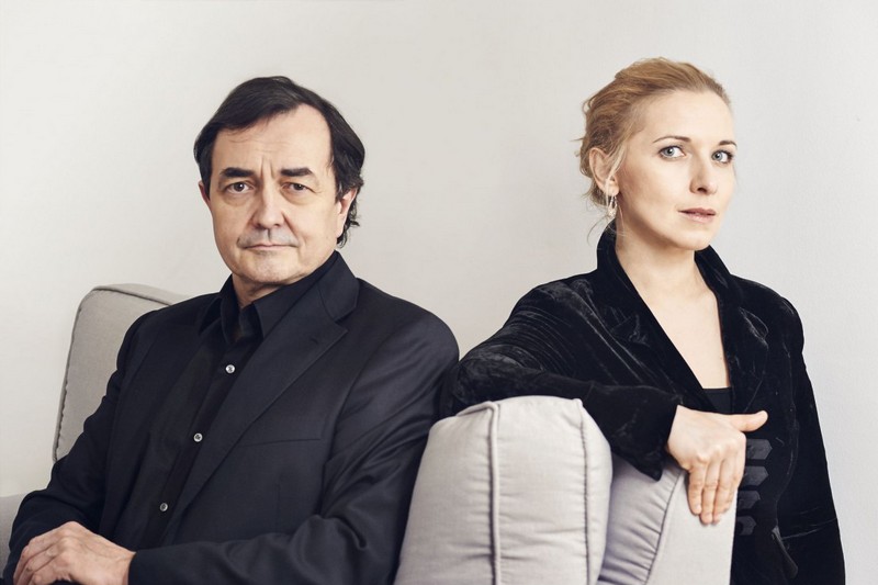 Pierre-Laurent Aimard a Tamara Stefanovich, foto Neda Navaee