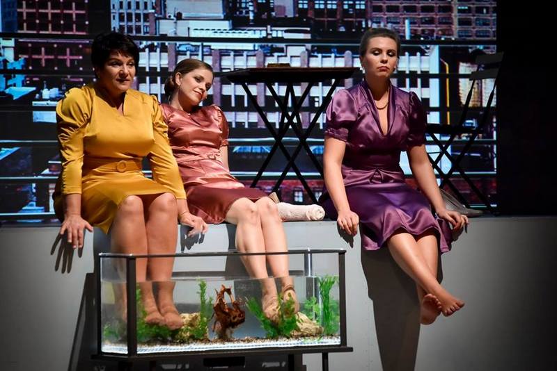 Jitka Klečanská, Marta Reichelová a Daniela Straková-Šedrlová, foto Janáčkova opera