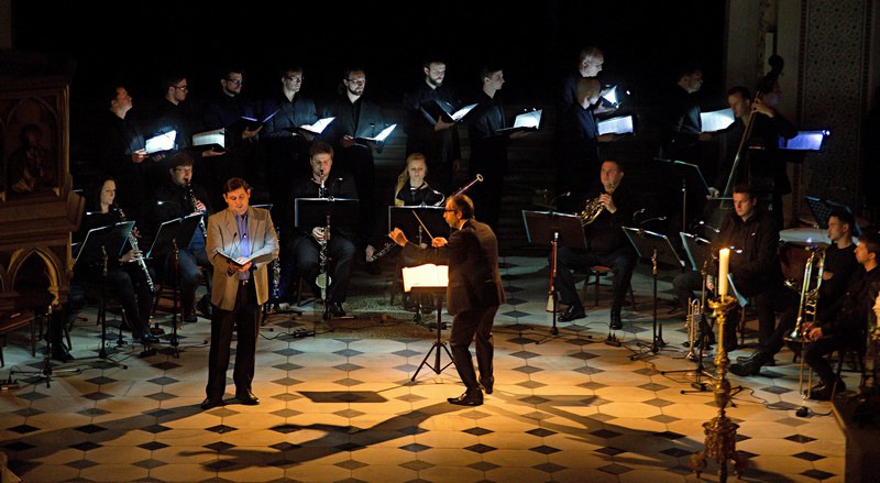 Tomáš Kořínek, foto Podzimní festival duchovní hudby