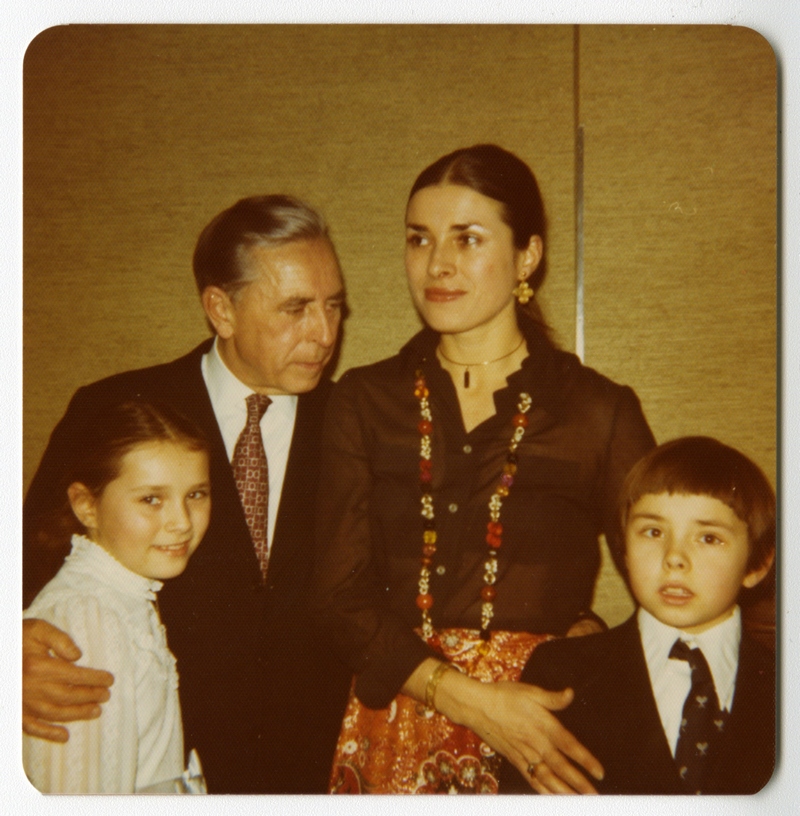 Rudolf Firkušný a rodina, foto The Juilliard School Archives