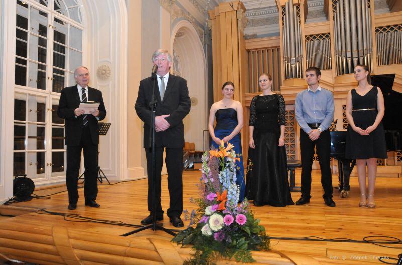 Vyhlášení vítězů Soutěže Nadace Bohuslava Martinů 2016, foto Zdeněk Chrapek