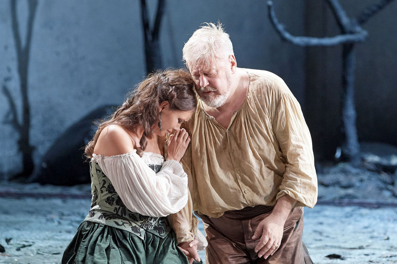 Aida Garifullina, Paolo Rumetz, foto Wiener Staatsoper / Michael Pöhn