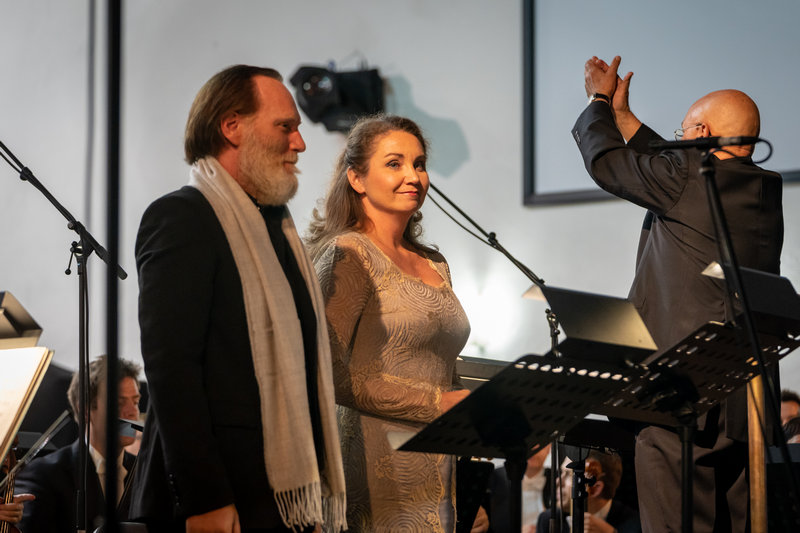 Brian Caspe, Pavla Vykopalová, foto Filharmonie Brno