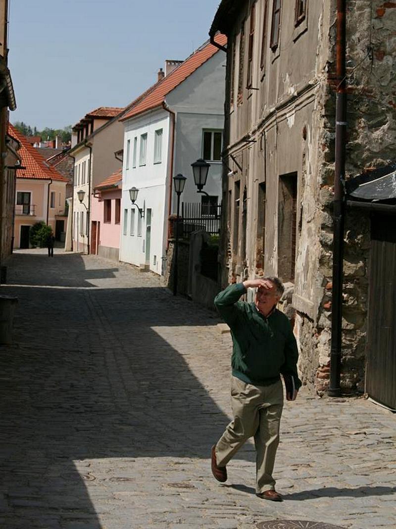 V Třebíči, foto archiv autora