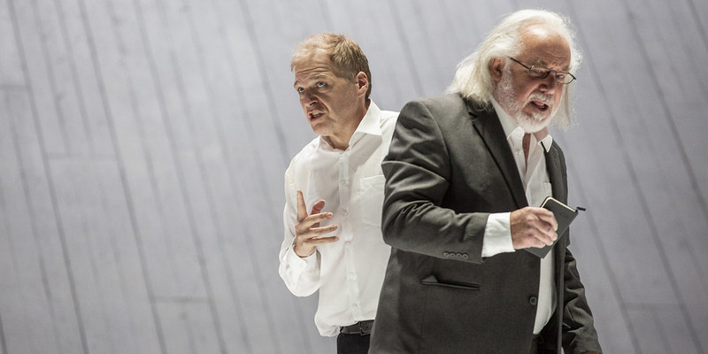 Lance Ryan, Sir John Tomlinson, foto Semperoper Dresden