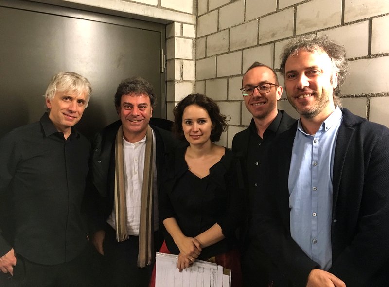 Giovanni Antonini, Luca Francesconi, Patricia Kopatchinskaja, Simone Movio, Aureliano Cattaneo