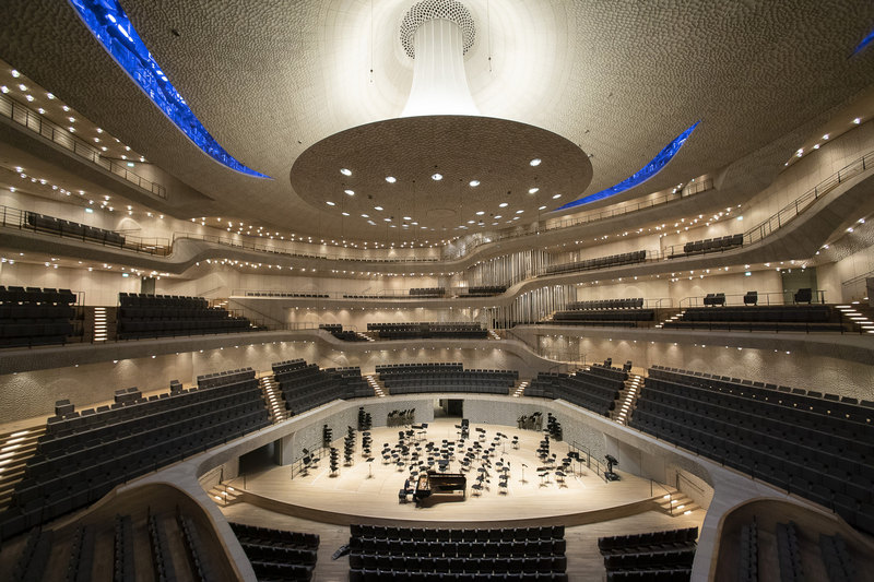Velký sál Labské filharmonie, foto Petra Hajská