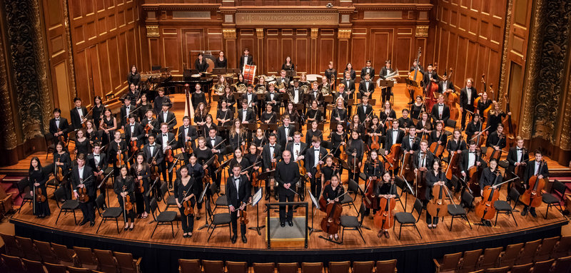 New England Conservatory Youth Philharmonic Orchestra, foto Andrew Hurlbut