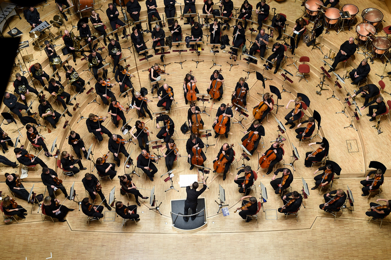 Essenská filharmonie, foto Saad Hamza