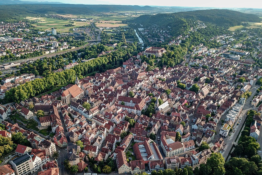 The historic center of Tübingen, foto CC BY-SA 4.0