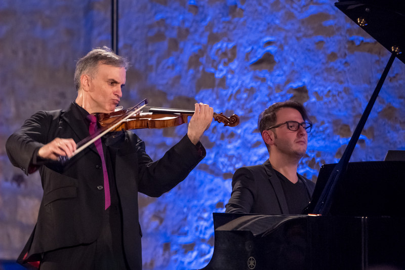 Gil Shaham, Michail Lifits, foto Martin Divíšek