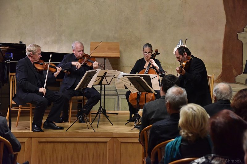 Kvarteto Martinů, foto Zdeněk Chrapek