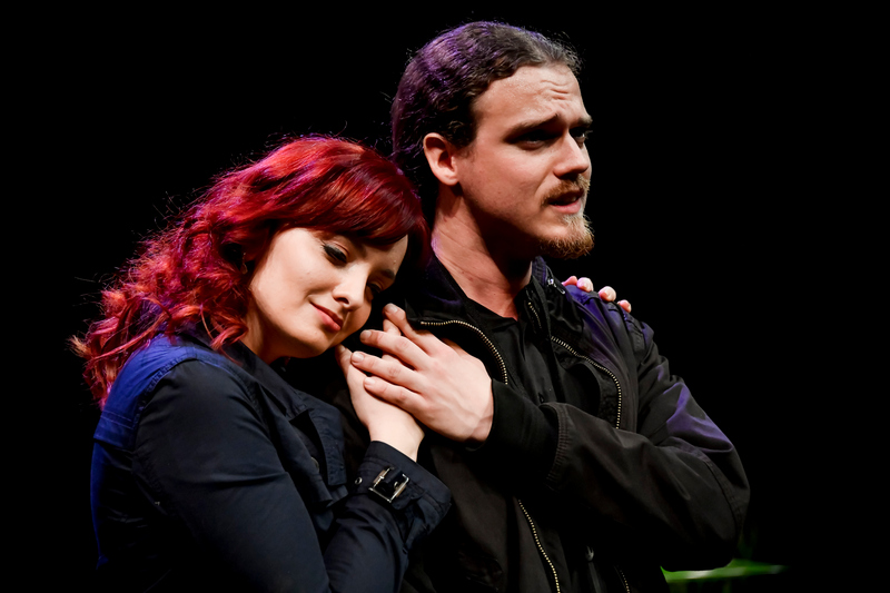 Kristina Kubová (Klára) a Michal Kuča (Giocondo), foto Marek Olbrzymek
