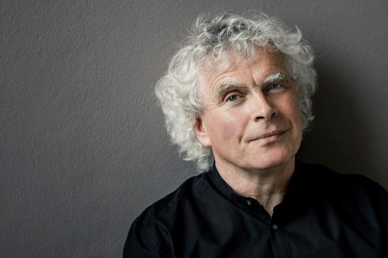 Simon Rattle, foto Oliver Helbig