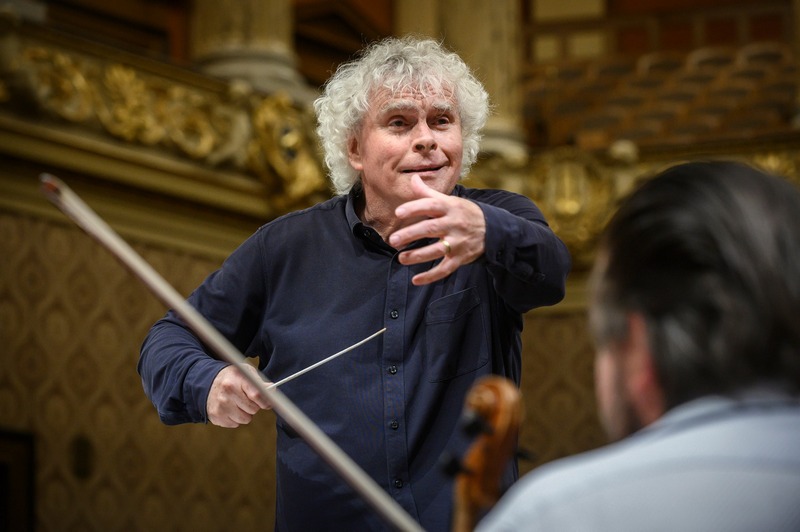 Sir Simon Rattle, foto Petra Hajská