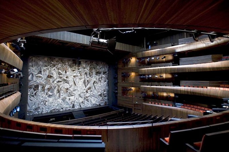 Sál Norské opery v Oslo, foto Erik+Berg