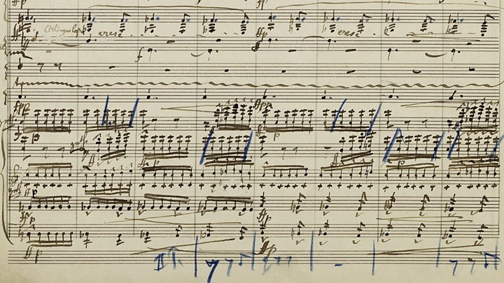 Gustav Mahler – rukopis 2. symfonie