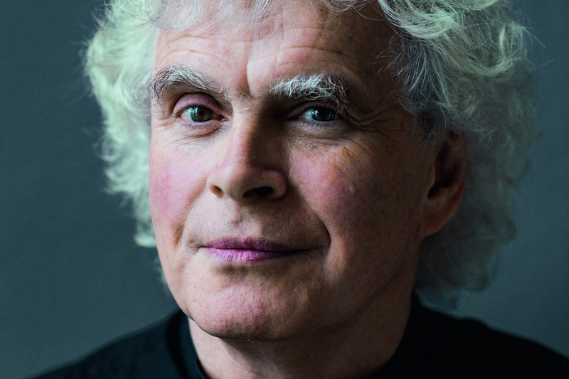 Sir Simon Rattle, foto Oliver Helbig