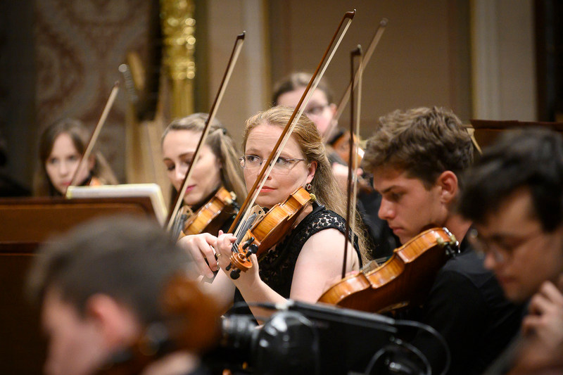 Česká studentská filharmonie, foto Petra Hajská