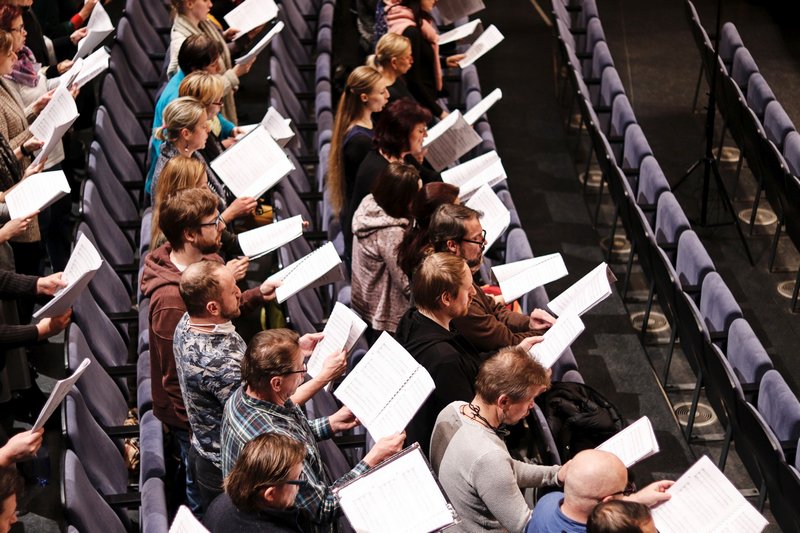 Pražský filharmonický sbor, foto Tereza Fabiánková