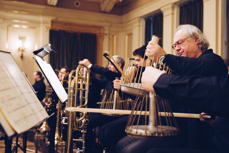 Nahrávání Symfonie č. 3, foto Filharmonie Brno