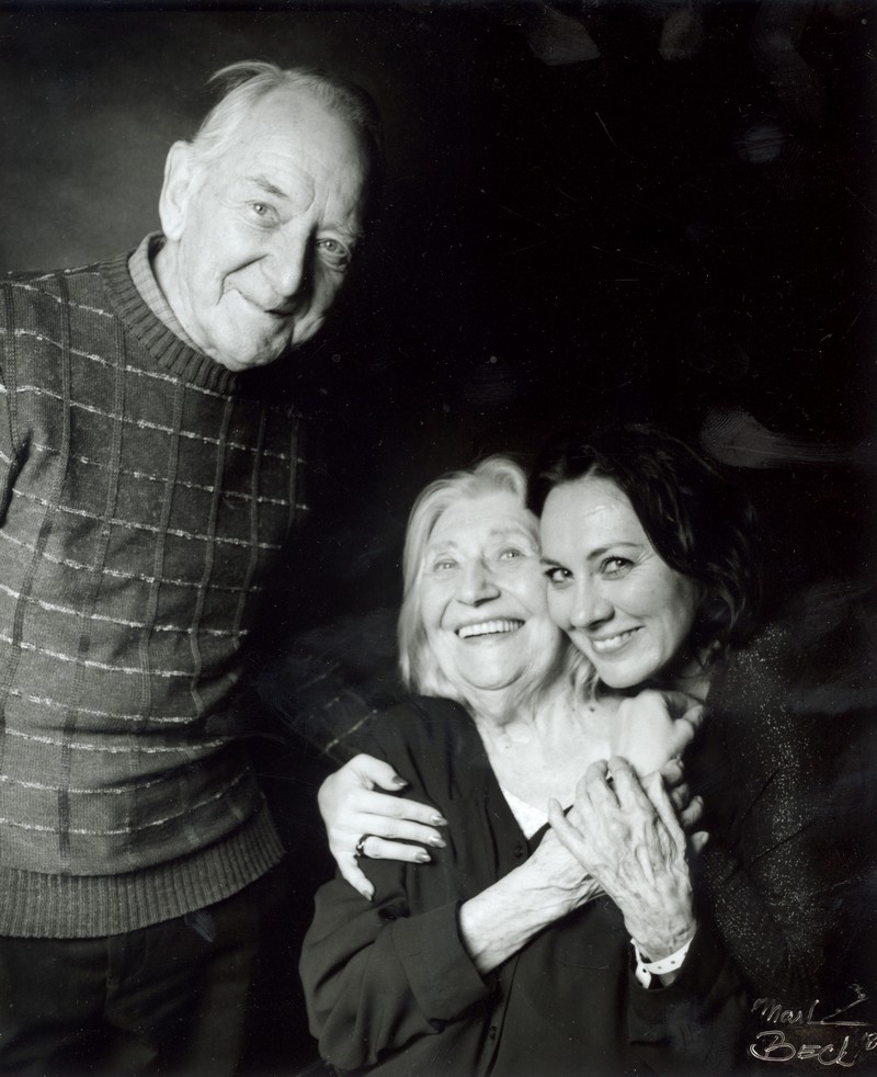 S bratrem a Janou Šrejma Kačírkovou, foto archiv LD
