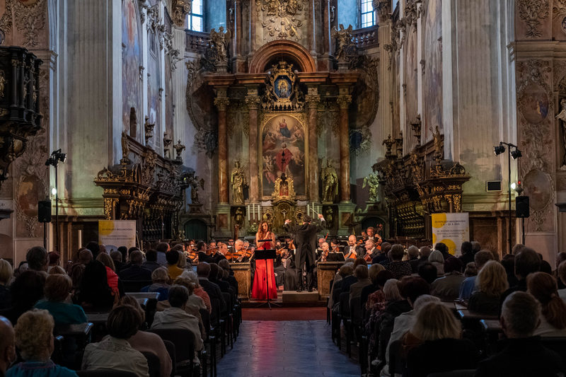 Zahajovací koncert festivalu Za poklady Broumovska, foto Sára Valášková