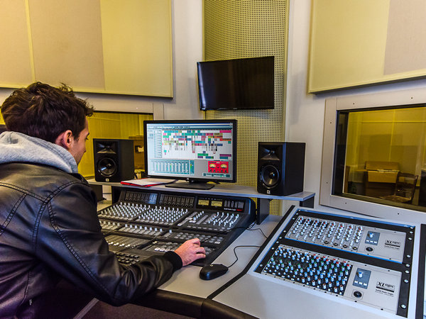 Nahrávací studio broumovského kláštera