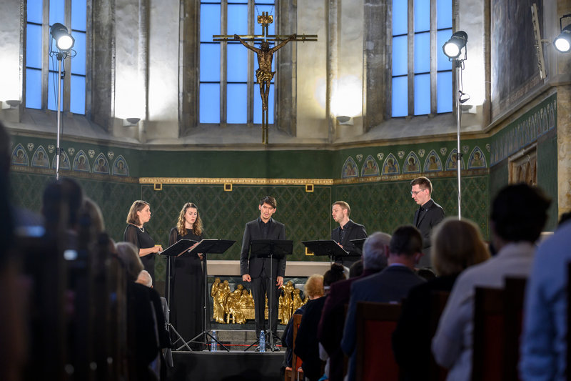 Calmus Ensemble, foto Petra Hajská