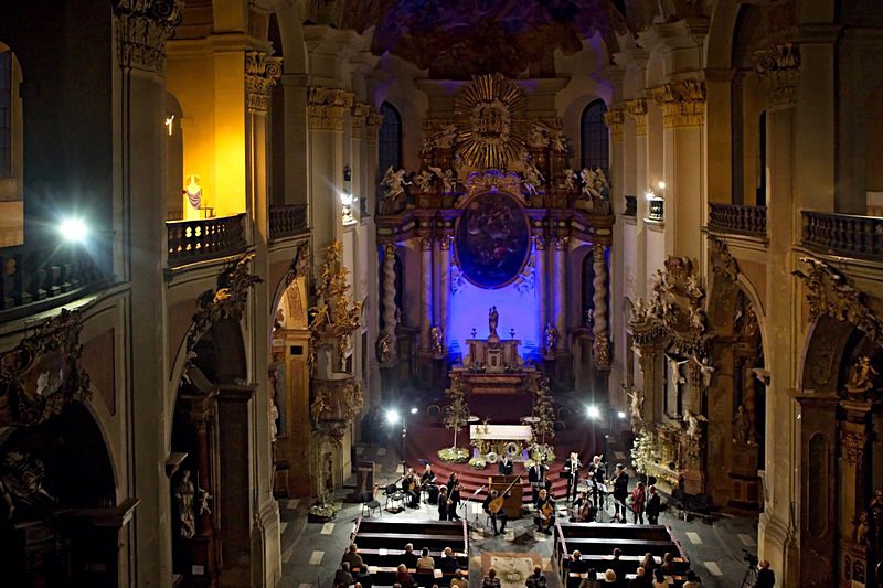Ensemble Inégal v Kostele Panny Marie Sněžné, PFDH 2019, foto PFDH