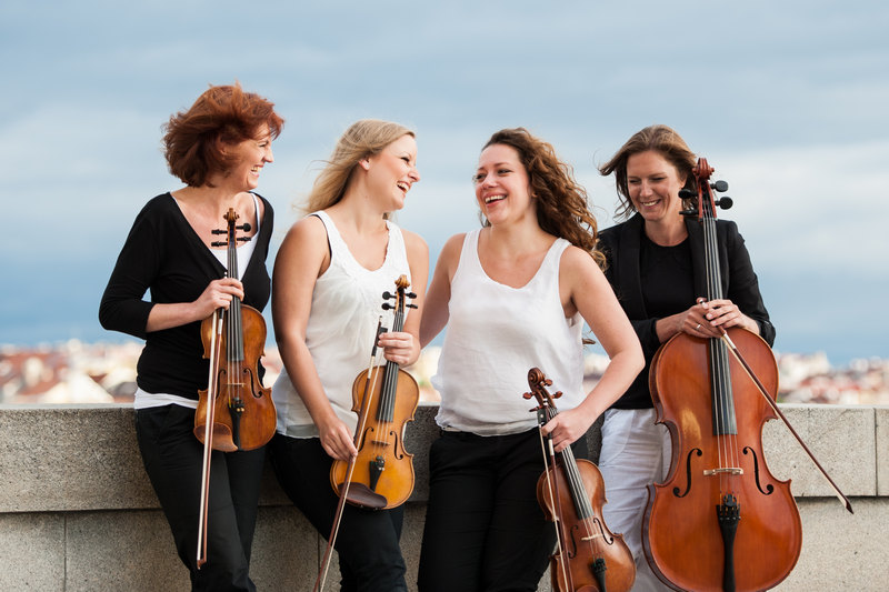 Kaprálová Quartet, foto Daniel Havel
